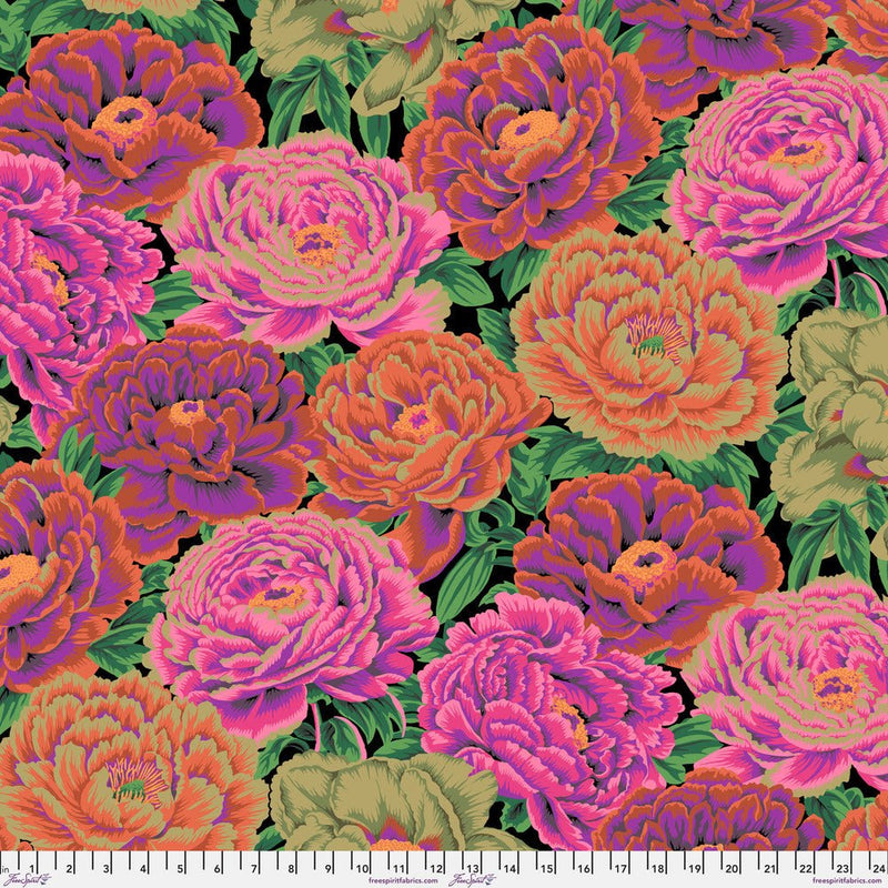 PRE - Order Kaffe Fassett August 2025 Collective - Tibetan Peony PWPJ136.RED Half Yard - Modern Fabric Shoppe