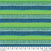 PRE - Order Kaffe Fassett August 2025 Collective - ZIpper Stripe PWBM103.GREEN - Half Yard - Modern Fabric Shoppe