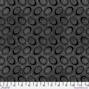 PRE - Order Kaffe Fassett August 2026 Collective - Aboriginal Dot PWGP071.BLACK - Half Yard - Modern Fabric Shoppe
