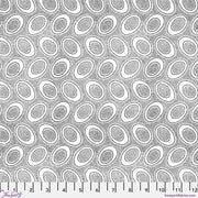 PRE - Order Kaffe Fassett August 2026 Collective - Aboriginal Dot PWGP071.WHITE - Half Yard - Modern Fabric Shoppe