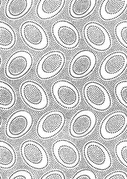 PRE - Order Kaffe Fassett August 2026 Collective - Aboriginal Dot PWGP071.WHITE - Half Yard - Modern Fabric Shoppe
