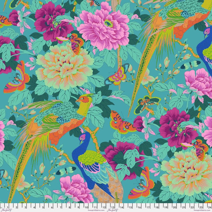 PRE - Order Kaffe Fassett August 2026 Collective - Birds and Bees PWPJ142.BLUE - Half Yard - Modern Fabric Shoppe