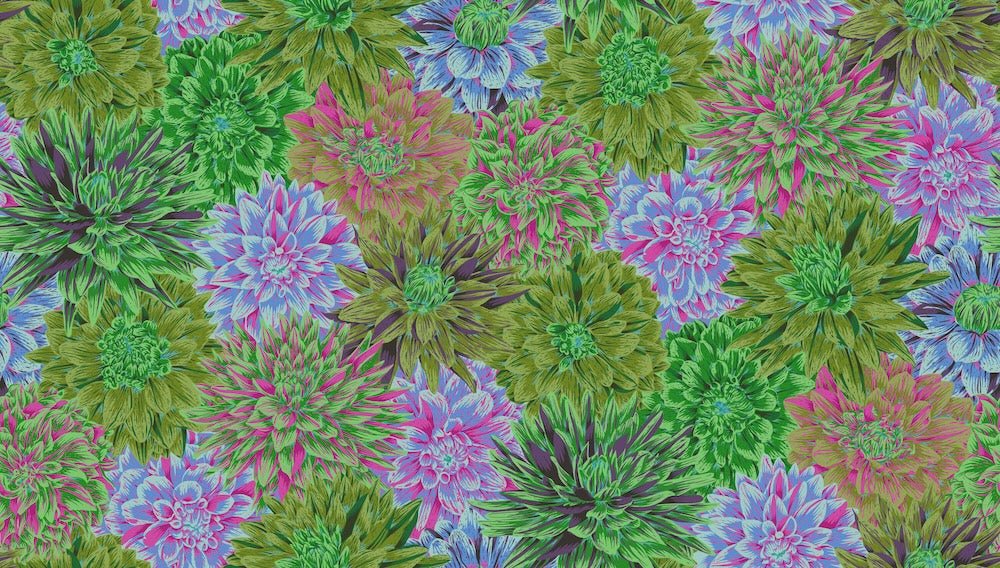 PRE - Order Kaffe Fassett August 2026 Collective - Bursting Stripes PWPJ137.GREEN - Half Yard - Modern Fabric Shoppe