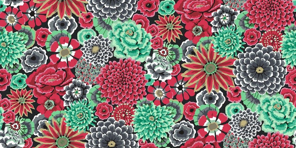 PRE - Order Kaffe Fassett August 2026 Collective - Enchanted PWGP172.CONTRAST - Half Yard - Modern Fabric Shoppe