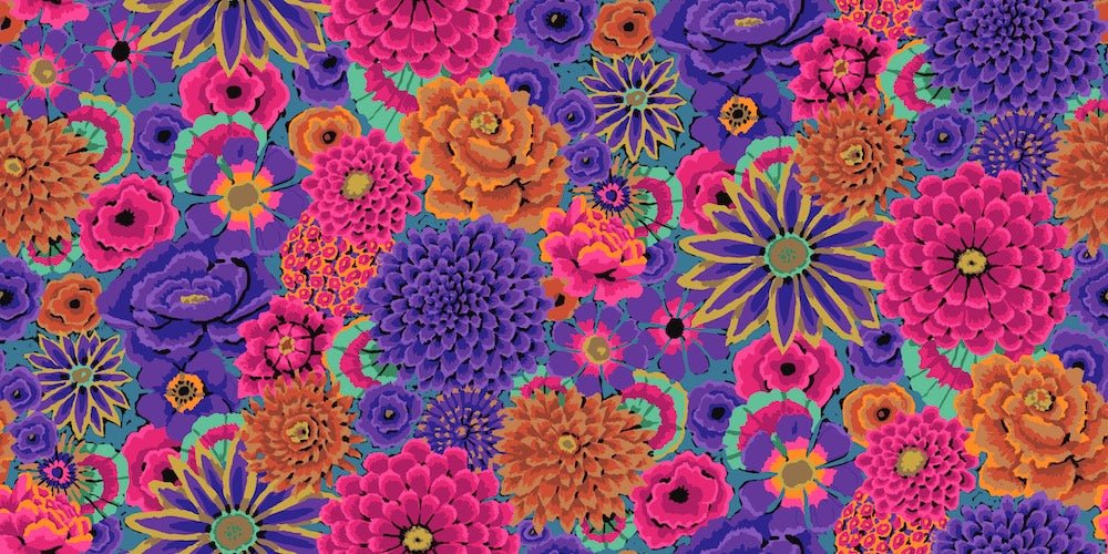 PRE - Order Kaffe Fassett August 2026 Collective - Enchanted PWGP172.PURPLE - Half Yard - Modern Fabric Shoppe
