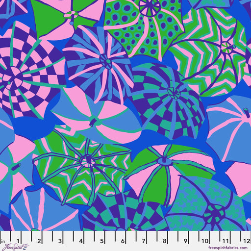 PRE - Order Kaffe Fassett August 2026 Collective - English Summer PWBM104.COOL - Half Yard - Modern Fabric Shoppe