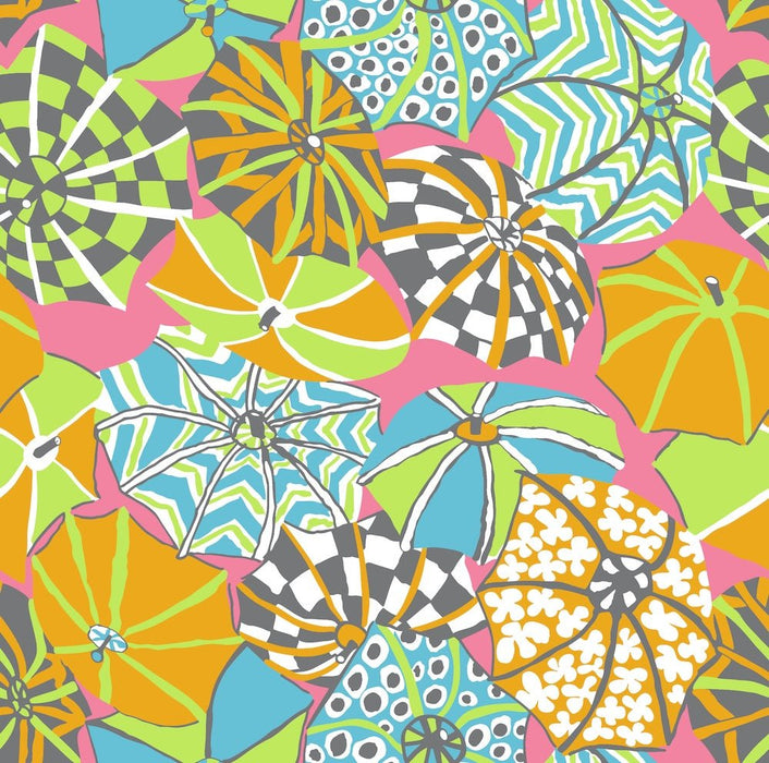 PRE - Order Kaffe Fassett August 2026 Collective - English Summer PWBM104.PASTEL - Half Yard - Modern Fabric Shoppe