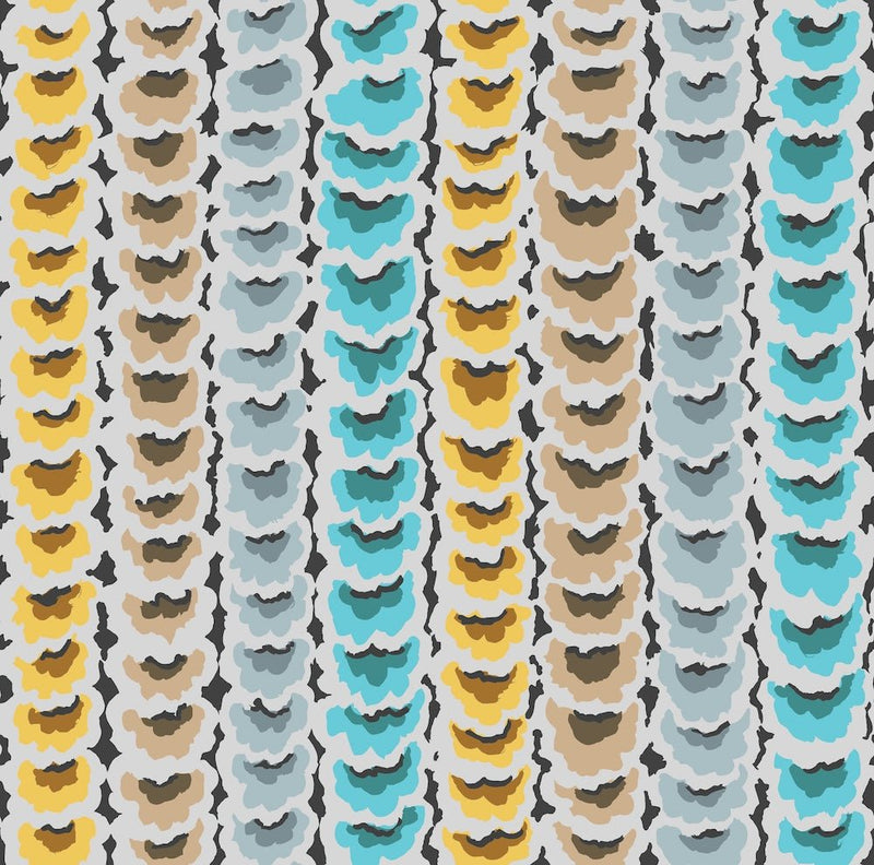 PRE - Order Kaffe Fassett August 2026 Collective - Garlands PWGP181.NEUTRAL - Half Yard - Modern Fabric Shoppe