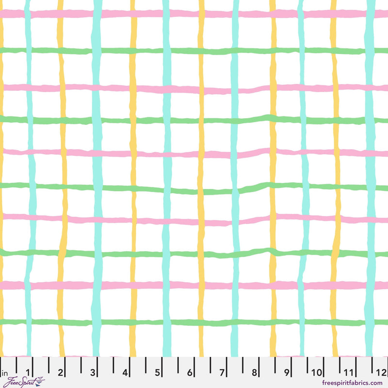 PRE - Order Kaffe Fassett August 2026 Collective - Grid PWBM105.PASTEL - Half Yard - Modern Fabric Shoppe