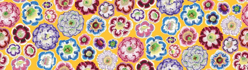 PRE - Order Kaffe Fassett August 2026 Collective - Helen PWPJ140.YELLOW - Half Yard - Modern Fabric Shoppe