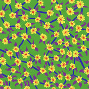 PRE - Order Kaffe Fassett August 2026 Collective - Mayflower PWBM106.GREEN - Half Yard - Modern Fabric Shoppe