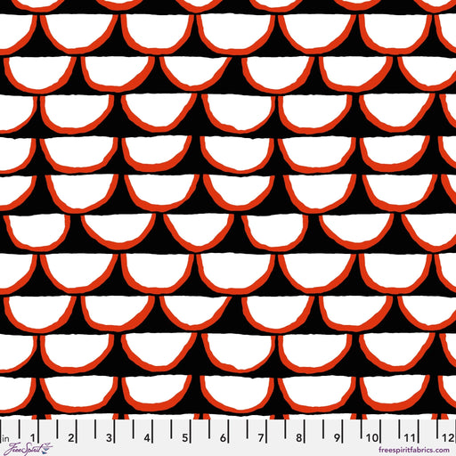 PRE - Order Kaffe Fassett August 2026 Collective - Segments PWBM107.BLACK - Half Yard - Modern Fabric Shoppe