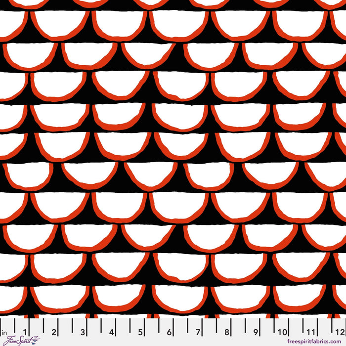 PRE - Order Kaffe Fassett August 2026 Collective - Segments PWBM107.BLACK - Half Yard - Modern Fabric Shoppe