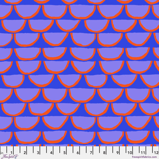 PRE - Order Kaffe Fassett August 2026 Collective - Segments PWBM107.BLUE - Half Yard - Modern Fabric Shoppe