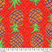 PRE - Order Kaffe Fassett August 2026 Collective - Upside Down PWBM108.RED - Half Yard - Modern Fabric Shoppe