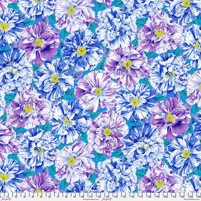 PRE - Order Kaffe Fassett February 2026 Collective - Bouffant PWPJ061.BLUE - Half Yard - Modern Fabric Shoppe