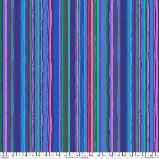 PRE - Order Kaffe Fassett February 2026 Collective - Echo Stripe PWGP209.BLUE - Half Yard - Modern Fabric Shoppe