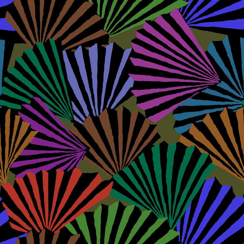 PRE - Order Kaffe Fassett February 2026 Collective - Fanfare PWGP211.DARK - Half Yard - Modern Fabric Shoppe