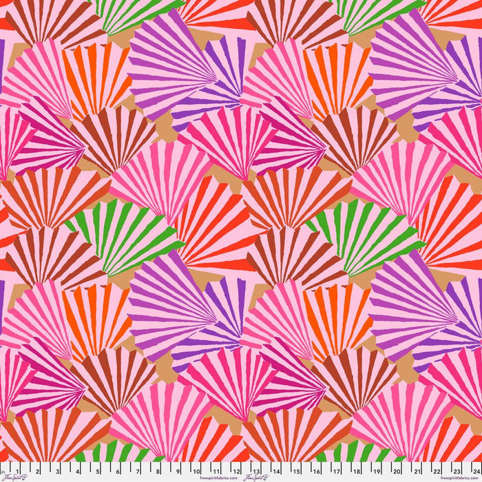 PRE - Order Kaffe Fassett February 2026 Collective - Fanfare PWGP211.RED - Half Yard - Modern Fabric Shoppe