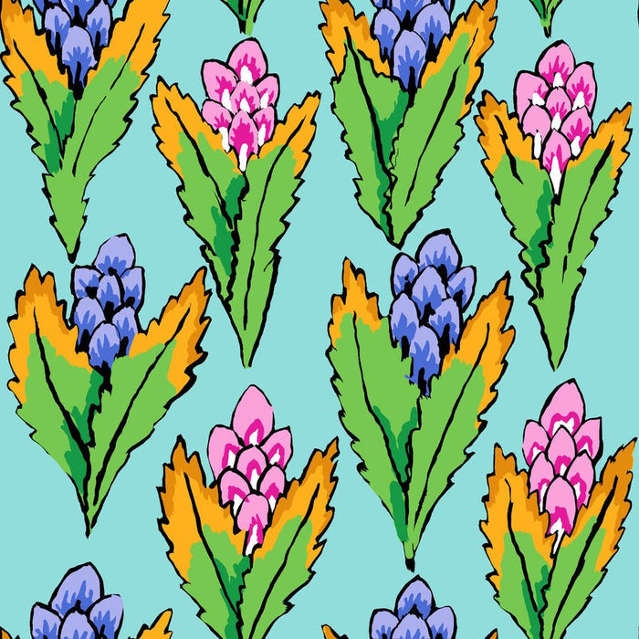 PRE - Order Kaffe Fassett February 2026 Collective - Hyacinth PWGP214.DUCKEGG - Half Yard - Modern Fabric Shoppe