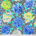 PRE - Order Kaffe Fassett February 2026 Collective - Rose Bloom PWPJ077.BLUE - Half Yard - Modern Fabric Shoppe