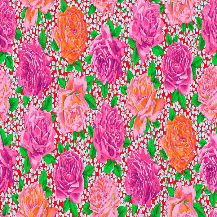 PRE - Order Kaffe Fassett February 2026 Collective - Rose Bloom PWPJ077.OPERA - Half Yard - Modern Fabric Shoppe