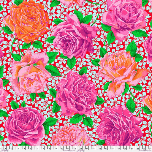 PRE - Order Kaffe Fassett February 2026 Collective - Rose Bloom PWPJ077.OPERA - Half Yard - Modern Fabric Shoppe