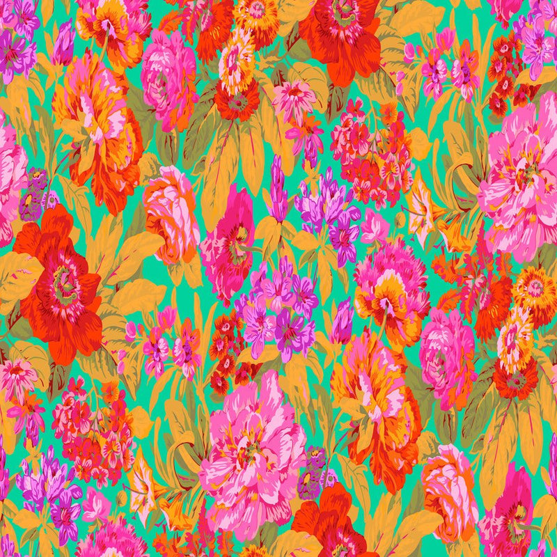 PRE - Order Kaffe Fassett February 2026 Collective - Voluptuous PWPJ083.GREEN - Half Yard - Modern Fabric Shoppe