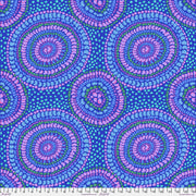 PRE-Order Kaffe Fassett February 2027 Collective- Bean Mosaic PWGP217.BLUE- Half Yard - Modern Fabric Shoppe