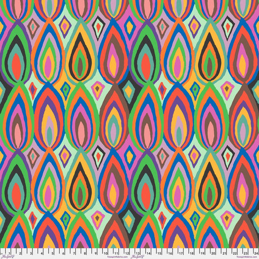 PRE-Order Kaffe Fassett February 2027 Collective- Flame PWGP219.MULTI- Half Yard - Modern Fabric Shoppe