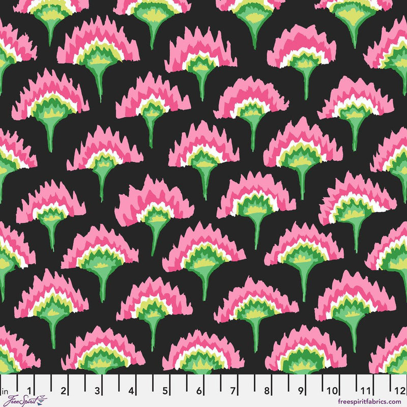 PRE-Order Kaffe Fassett February 2027 Collective- Frame Flower PWGP221.CONTRAST- Half Yard - Modern Fabric Shoppe
