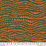 PRE-Order Kaffe Fassett February 2027 Collective- Sharks Teeth PWBM060.EMERALD- Half Yard - Modern Fabric Shoppe