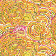 PRE-Order Kaffe Fassett February 2027 Collective- Tree Fungi PWPJ082.YELLOW- Half Yard - Modern Fabric Shoppe