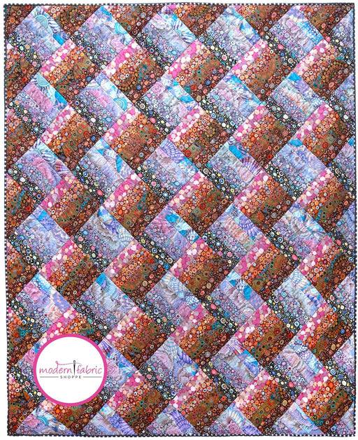 PRE - ORDER Kaffe Fassett - Garden Bricks Quilt Kit - September 2024 - Modern Fabric Shoppe