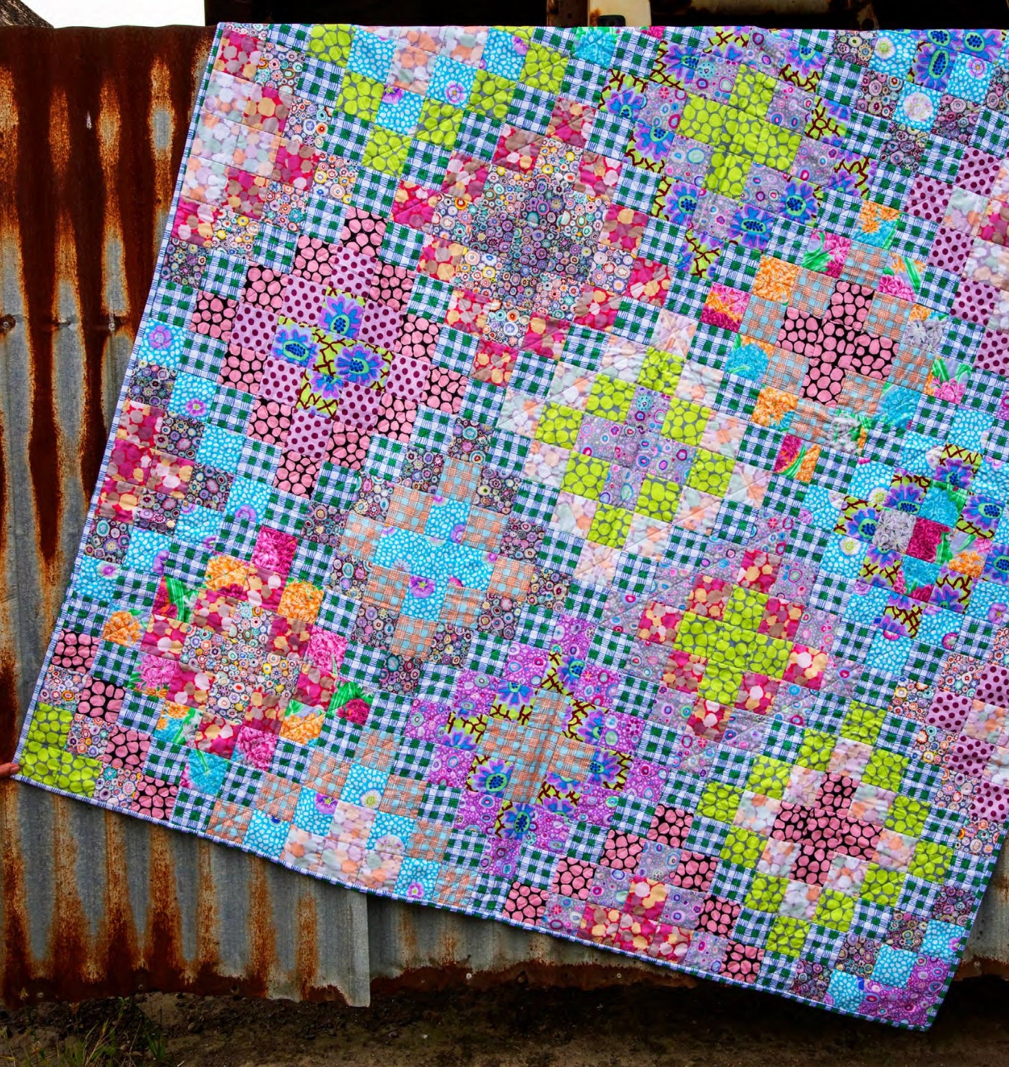 84 dées de KAFFE FASSETT | patchworks, couette artstque, patchwork