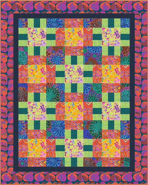 PRE - Order Kaffe Fassett - Gridlock Quilt Kit - February 2025 - Modern Fabric Shoppe