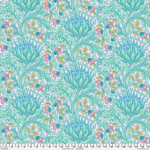 PRE - Order Kaffe Fassett - Morris & Co. December 2024 - Artichoke PWKW001.LAVENDER - Half Yard - Modern Fabric Shoppe