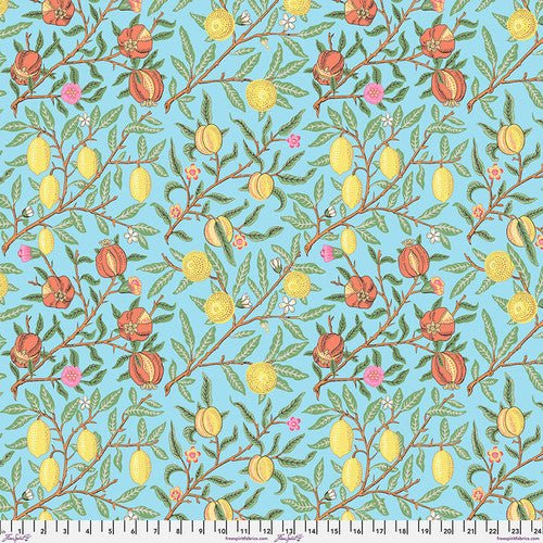 PRE - Order Kaffe Fassett - Morris & Co. December 2024 - Fruit PWKW010.DUCKEGG - Half Yard - Modern Fabric Shoppe