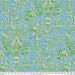 PRE - Order Kaffe Fassett - Morris & Co. December 2024 - Indian PWKW005.AQUA - Half Yard - Modern Fabric Shoppe