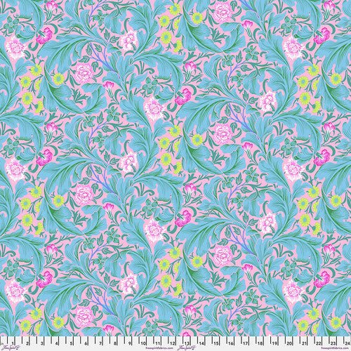 PRE - Order Kaffe Fassett - Morris & Co. December 2024 - Leicester PWKW011.AQUA - Half Yard - Modern Fabric Shoppe