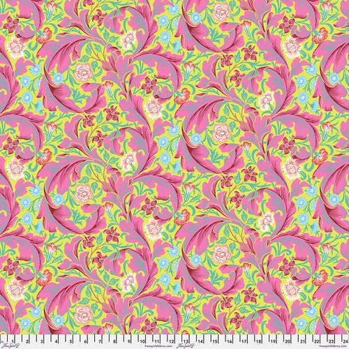 PRE - Order Kaffe Fassett - Morris & Co. December 2024 - Leicester PWKW011.FUCHSIA - Half Yard - Modern Fabric Shoppe