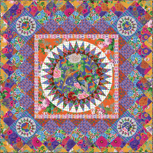 PRE - ORDER Kaffe Fassett - Rising Sunburst Quilt Kit - Warm - August 2026 - Modern Fabric Shoppe