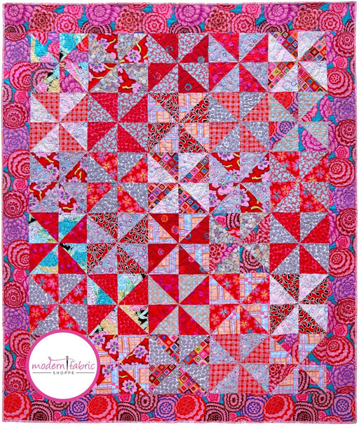 PRE - ORDER Kaffe Fassett - Windmills Quilt Kit - September 2024 - Modern Fabric Shoppe