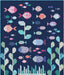 PRE - ORDER Lagoon Quilt Kit featuring Reef by Kate Spain - November 2025 - Modern Fabric Shoppe