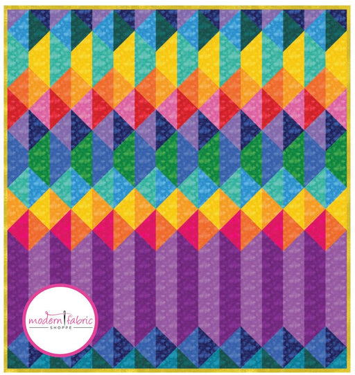 PRE-ORDER Libs Elliott- Crimp Quilt Kit featuring Glaze II- October 2024 - Modern Fabric Shoppe