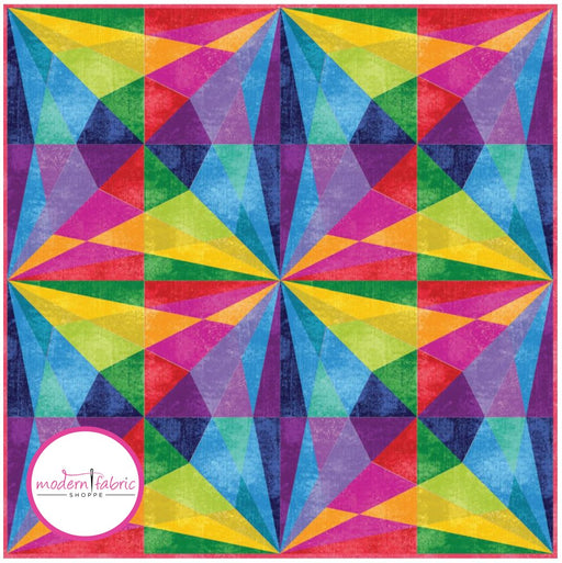 PRE-ORDER Libs Elliott- Kool Thing Quilt Kit featuring Glaze II- October 2024 - Modern Fabric Shoppe