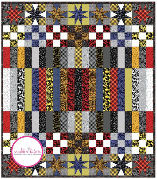 PRE-ORDER Libs Elliott- Mithril Quilt Kit featuring Iconic- November 2024 - Modern Fabric Shoppe