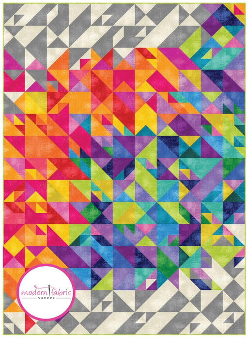 PRE-ORDER Libs Elliott- Paradise Quilt Kit featuring Glaze II- October 2024 - Modern Fabric Shoppe