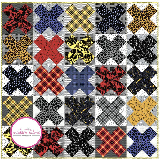 PRE-ORDER Libs Elliott- The Kiss Quilt Kit featuring Iconic- November 2024 - Modern Fabric Shoppe