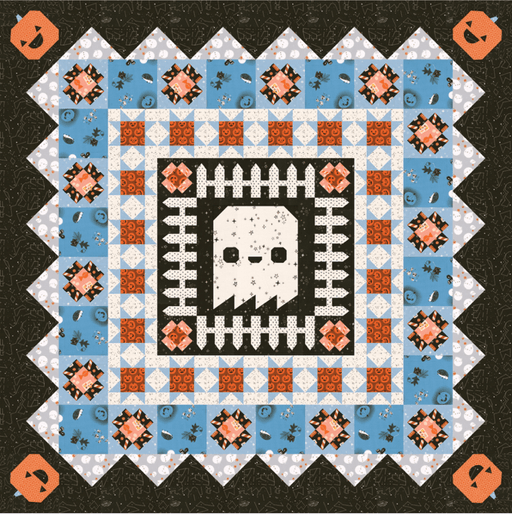 PRE-ORDER Lizzy House- Haunted Garden Quilt Kit- featuring Only Treats- June 2027 - Modern Fabric Shoppe